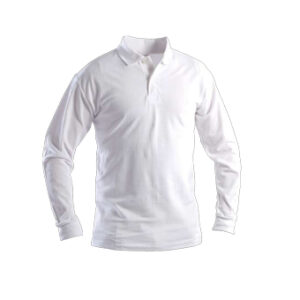 white polo full sleeves